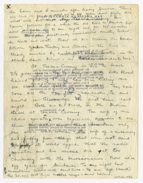 Image: correspondence: Harold M. Bixby to unknown recipient