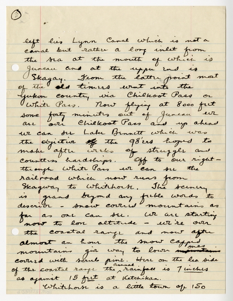 Image: correspondence: Harold M. Bixby, family circular letter