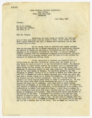 Image: correspondence: William L. Bond to S.W. Morgan