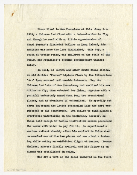 Image: document: L.C. [Tom] Reynolds
