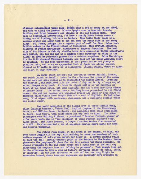 Image: correspondence: Harold M. Bixby, family circular letter