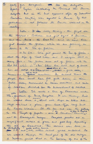 Image: correspondence: Harold M. Bixby to Debby Bixby