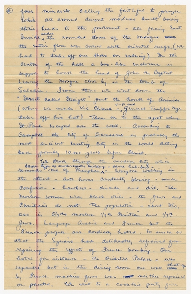 Image: correspondence: Harold M. Bixby to Debby Bixby