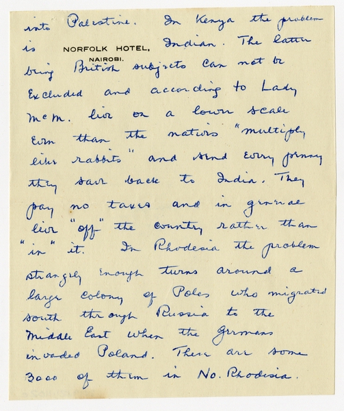 Image: correspondence: Harold M. Bixby to Debby Bixby