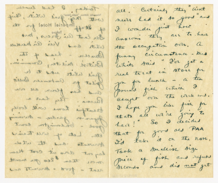 Image: correspondence: Harold M. Bixby to Debby Bixby
