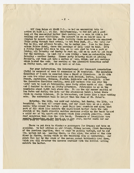 Image: correspondence: Harold M. Bixby, family circular letter
