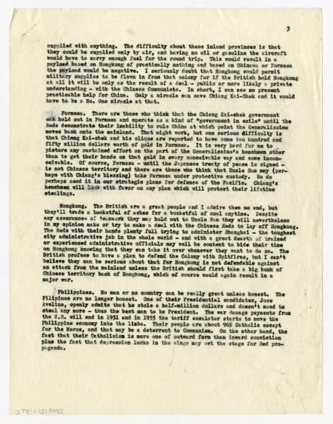 Image: correspondence: Harold M. Bixby, family circular letter
