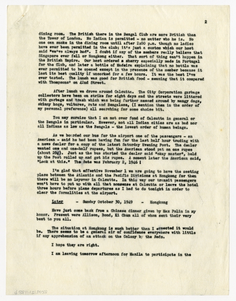 Image: correspondence: Harold M. Bixby to his daughters