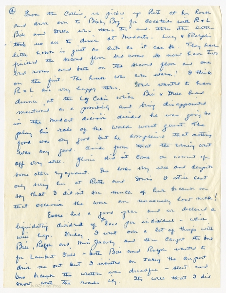 Image: correspondence: Harold M. Bixby to Debby Bixby