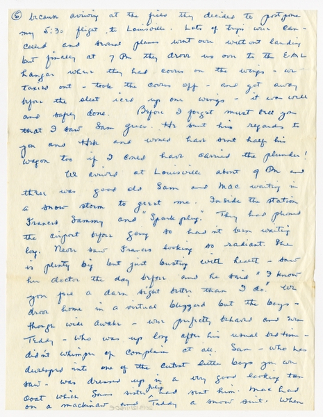 Image: correspondence: Harold M. Bixby to Debby Bixby