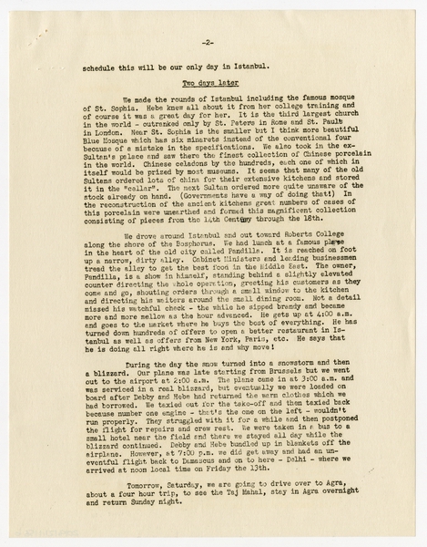 Image: correspondence: Harold M. Bixby, family circular letter
