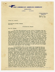 Image: correspondence: Harold M. Bixby to S.W. Morgan