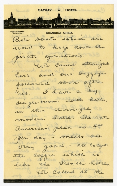 Image: correspondence: Harold M. Bixby to Debby Bixby