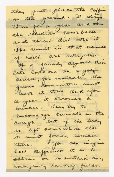Image: correspondence: Harold M. Bixby to Debby Bixby