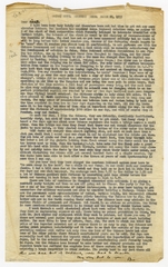 Image: correspondence: Harold M. Bixby to Art, family circular letter