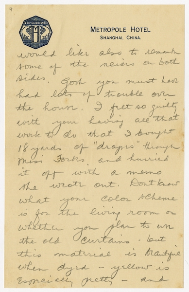 Image: correspondence: Harold M. Bixby to Debby Bixby