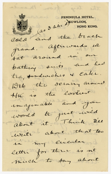 Image: correspondence: Harold M. Bixby to Debby Bixby