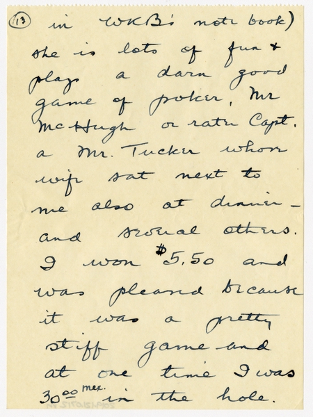 Image: correspondence: Harold M. Bixby to Debby Bixby