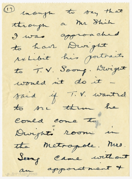 Image: correspondence: Harold M. Bixby to Debby Bixby