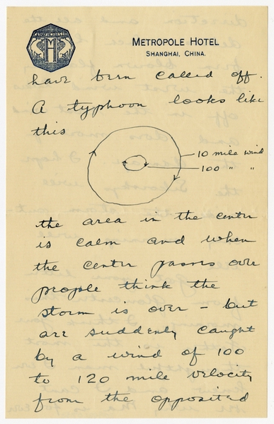 Image: correspondence: Harold M. Bixby to Debby Bixby