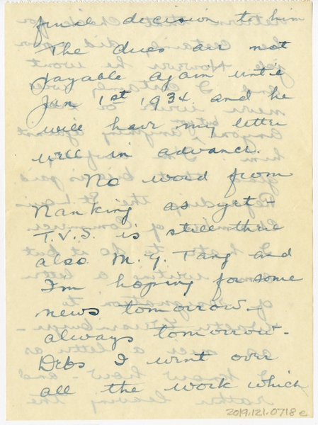 Image: correspondence: Harold M. Bixby to Debby Bixby