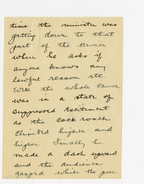 Image: correspondence: Harold M. Bixby to Debby Bixby