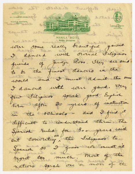 Image: correspondence: Harold M. Bixby to Debby Bixby
