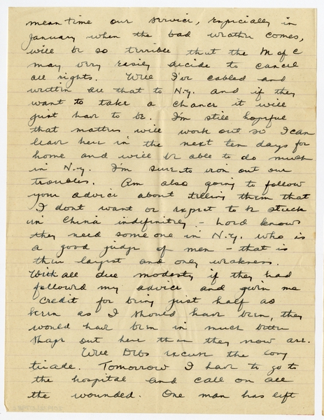 Image: correspondence: Harold M. Bixby to Debby Bixby