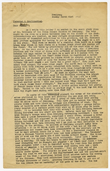 Image: correspondence: Harold M. Bixby to Stokely W.Morgan