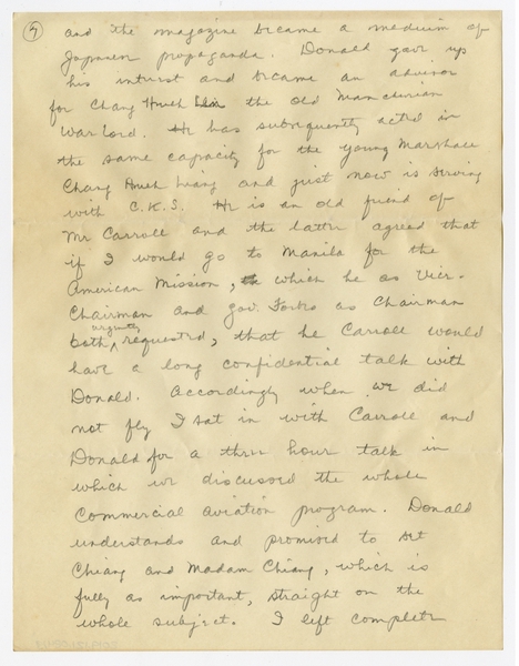 Image: correspondence: Harold M. Bixby to Debby Bixby
