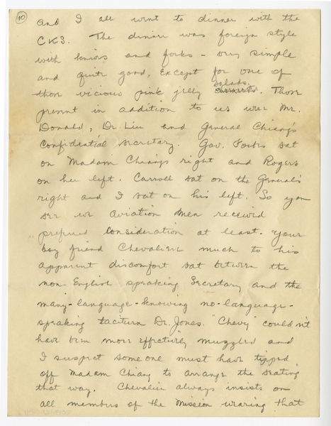 Image: correspondence: Harold M. Bixby to Debby Bixby