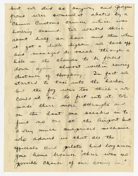 Image: correspondence: Harold M. Bixby to Debby Bixby
