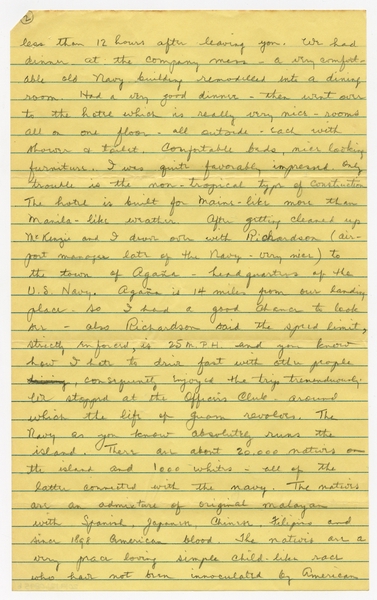 Image: correspondence: Harold M. Bixby to Debby Bixby