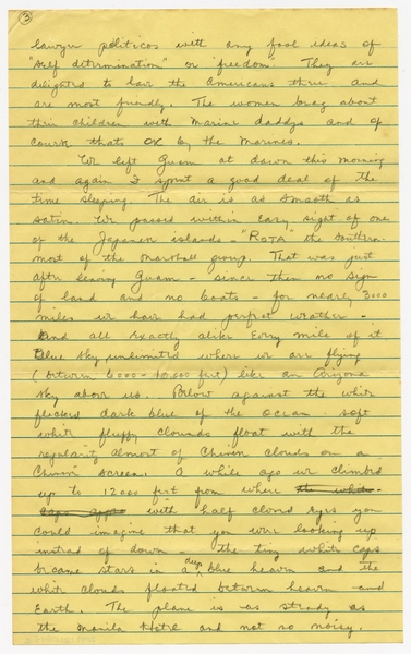 Image: correspondence: Harold M. Bixby to Debby Bixby