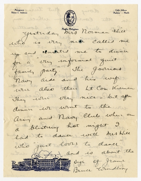 Image: correspondence: Harold M. Bixby to Debby Bixby
