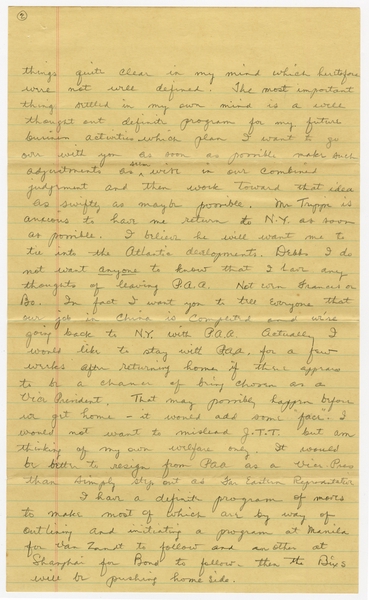 Image: correspondence: Harold M. Bixby to Debby Bixby