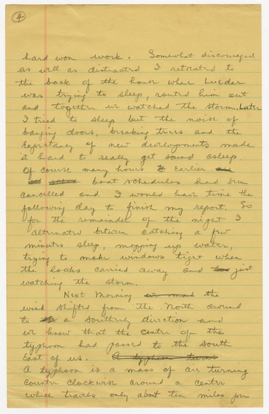 Image: correspondence: Harold M. Bixby, family circular letter