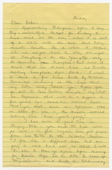 Image: correspondence: Harold M. Bixby to Debby Bixby