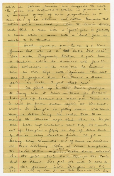 Image: correspondence: Harold M. Bixby to Debby Bixby