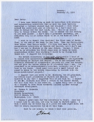 Image: correspondence: Charles A. Lindbergh to Debby Bixby