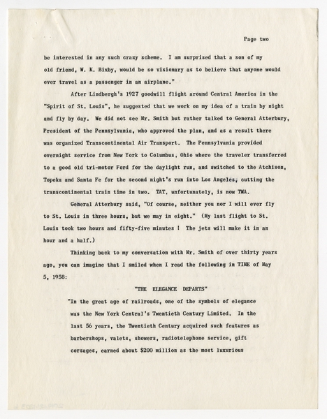 Image: document: Harold M. Bixby