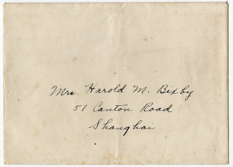 Image: event invitation: American Economic Mission, 1935