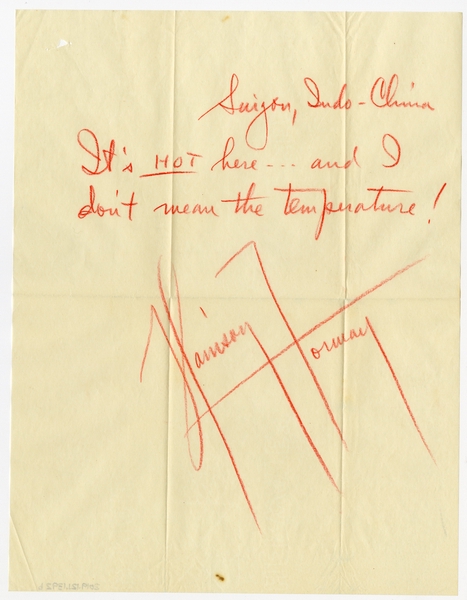 Image: airmail flight cover: 