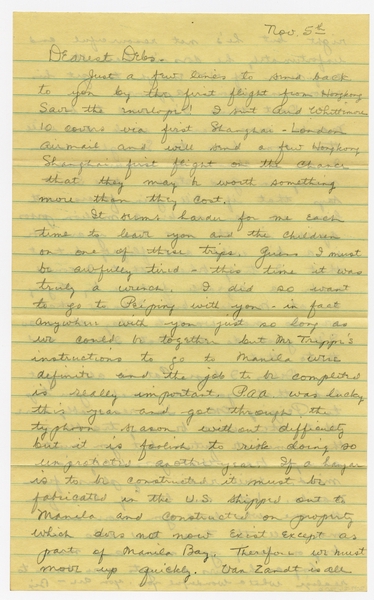 Image: airmail flight cover: CNAC (China National Aviation Corporation)