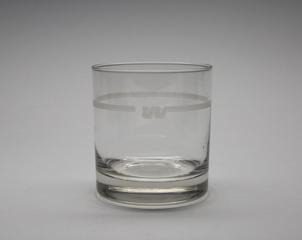 Low tumbler: Western Airlines