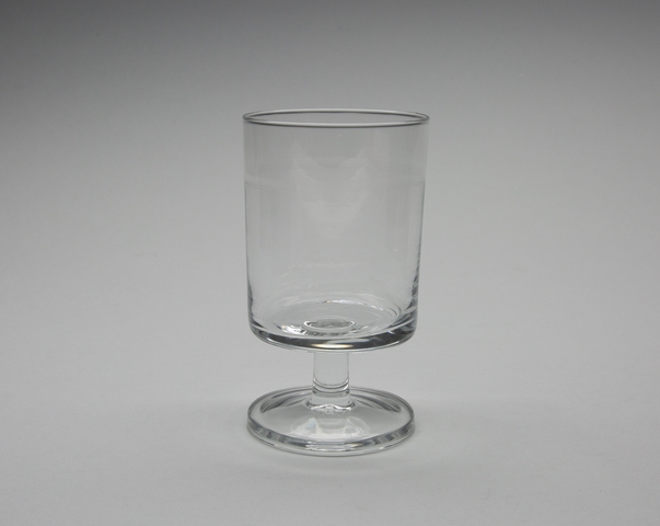 Wine glass: Western Airlines
