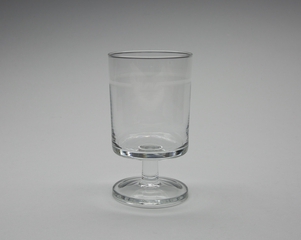 Image: wine glass: Western Airlines