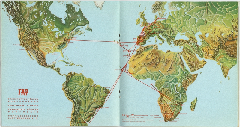 Image: timetable: TAP (Transportes Aereos Portugueses)