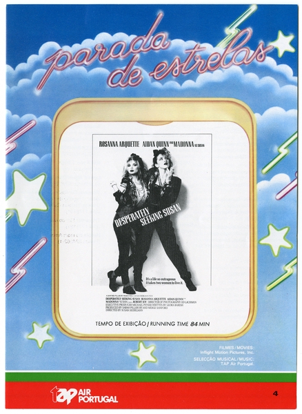 Image: flight information packet: TAP Air Portugal