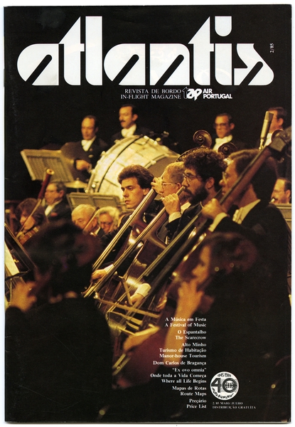 Image: flight information packet: TAP Air Portugal